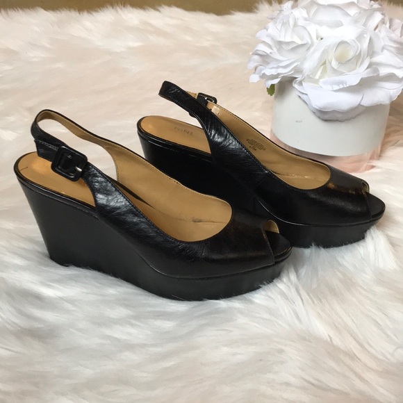 Nine West Shoes - Nine West Slingback Wedges